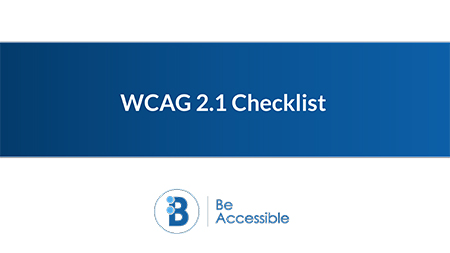 WCAG-2.1-Checklst