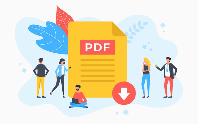 employees exploring PDF document accessibility