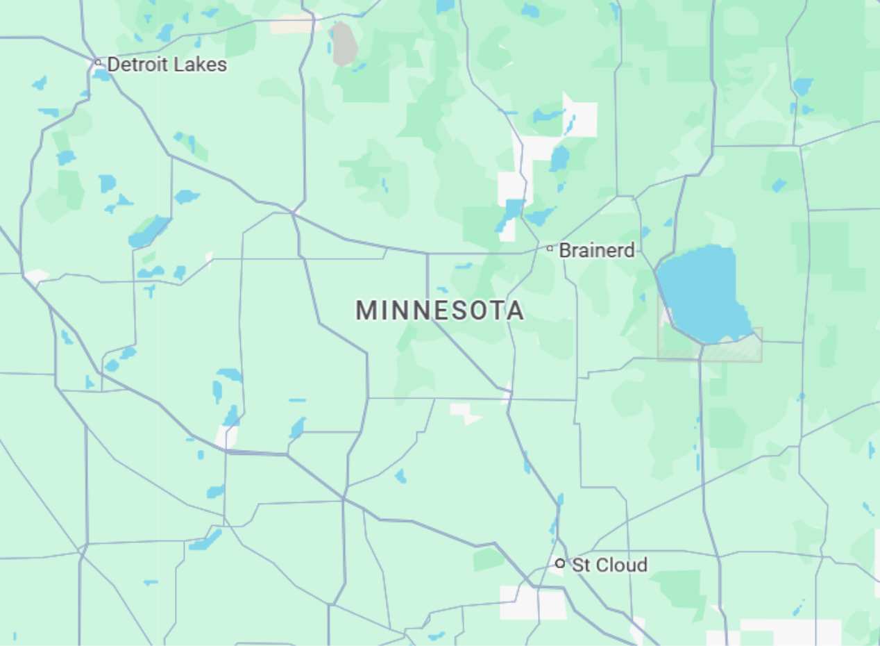 Minnesota Minnesota state map