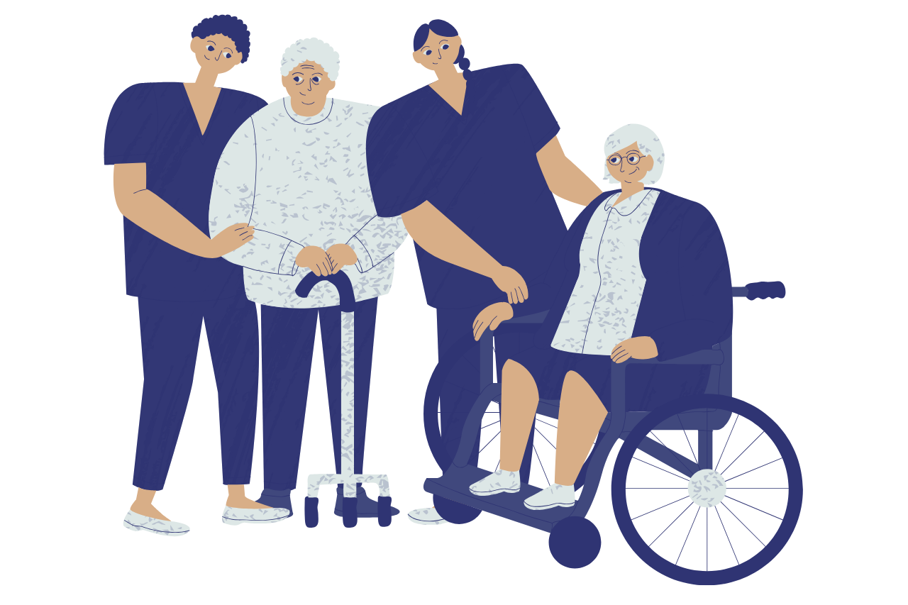 Senior care banner